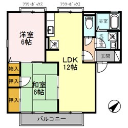 サティ宝殿の物件間取画像